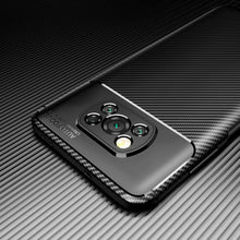 Xiaomi Poco X3 NFC Case Carbon Gel Cover Ultra Slim Shockproof