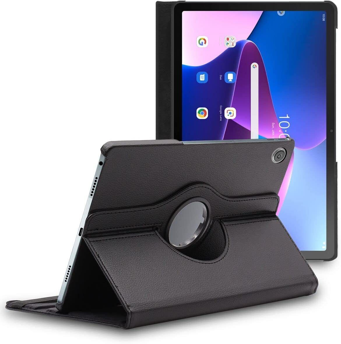 Lenovo Tab M10 (10.1") Leather Flip Case Tablet Cover 360