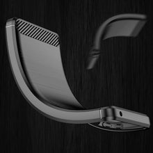Xiaomi Redmi Note 11 Pro Case Carbon Fibre Cover & Glass Screen Protector