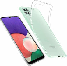 Samsung Galaxy A22 5G Case Clear Silicone Ultra Slim Gel Cover