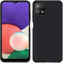 Samsung Galaxy A22 5G Case Slim Silicone Cover & Glass Screen Protector