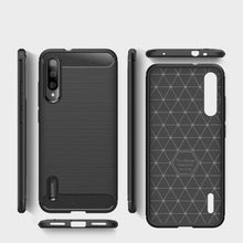 Xiaomi Mi A3 Case Carbon Fibre Gel Cover Ultra Slim Shockproof