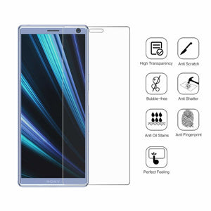 Sony Xperia 10 Tempered Glass Screen Protector Case Friendly