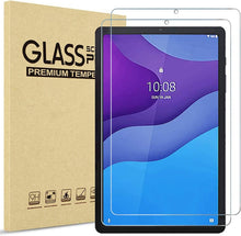 Lenovo M10 2nd Gen 10.1"  Case Leather Folio Stand Cover & Glass Protector
