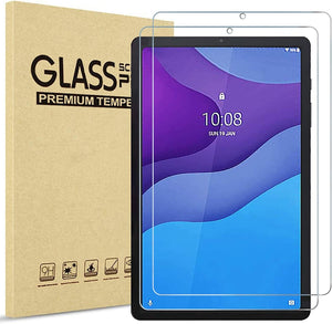 Lenovo M10 2nd Gen 10.1"  Case Leather Folio Stand Cover & Glass Protector