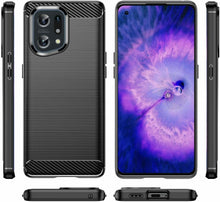 Oppo Find X5 Pro Case Carbon Gel Cover Ultra Slim Shockproof