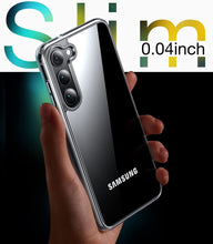 Samsung Galaxy S23+ Plus Case Clear Silicone Ultra Slim Gel Cover