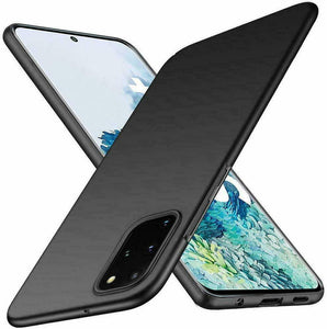 Samsung Galaxy S20 Case Slim Gel Cover & Full Glass Screen Protector