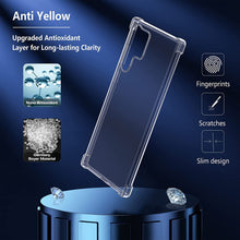 Samsung Galaxy S23 Ultra Case Clear Silicone Slim Shockproof Gel Phone Cover