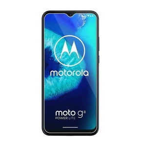 Motorola Moto G8 Power Lite Tempered Glass Screen Protector Case Friendly