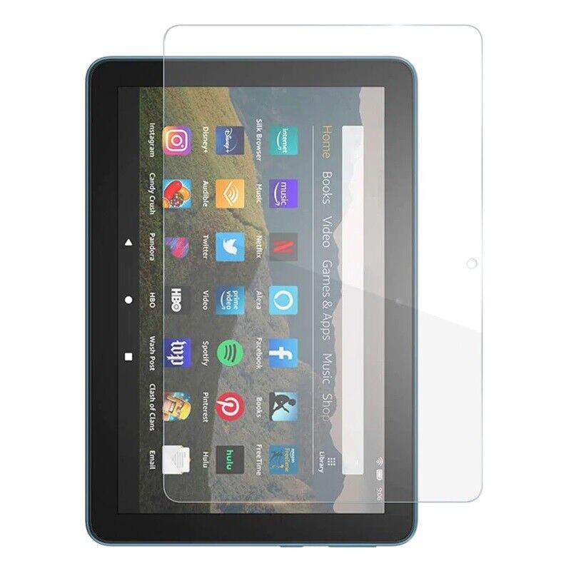 AMAZON Fire HD 8 Plus Tablet (2022) Tempered Glass Screen Protector 12th Gen