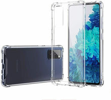Samsung Galaxy S20 FE Case Clear Shockproof Cover & Glass Screen Protector