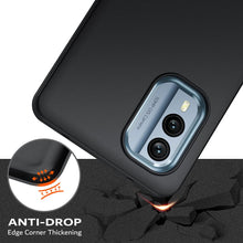 Nokia X30 / X30 5G Case, Soft Silicone Gel Phone Cover - Matte Black