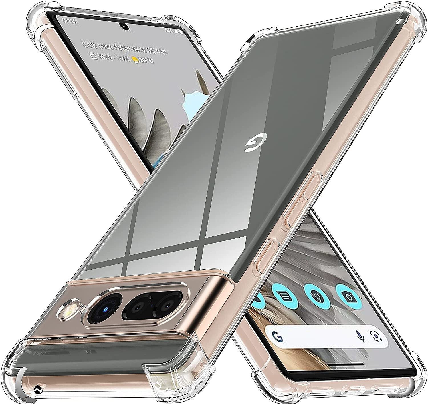 Case Google Pixel 7 Pro Clear Silicone Slim Shockproof Gel Cover