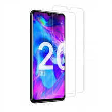Honor 20 lite Case Clear Slim Gel Cover & Glass Screen Protector