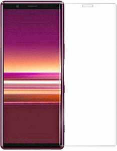 Sony Xperia 10 II Case Clear Slim Gel Cover & 2 Pack Glass Screen Protector