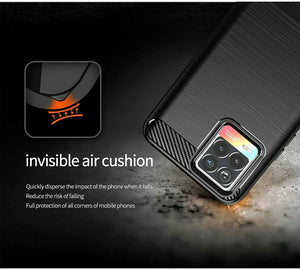 Realme 8 Case Carbon Gel Cover Ultra Slim Shockproof