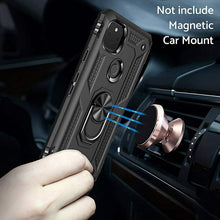 Google Pixel 4a Case Kickstand Shockproof Ring Cover