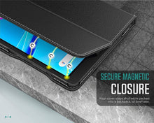 Lenovo Tab M8 2nd Gen Case Leather Folio Stand  & Glass Protector