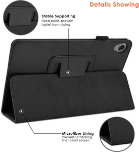 Lenovo Tab M8 2nd Gen Case Leather Folio Stand Cover  (8.0")