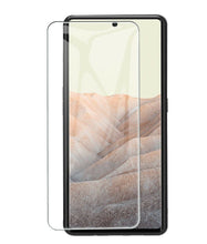 Google Pixel 6 Pro Case Carbon Slim Cover & Glass Screen Protector
