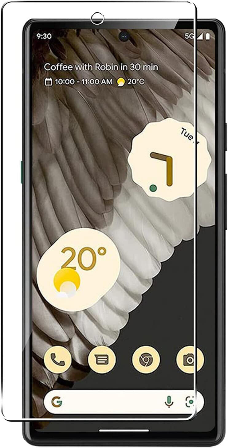 Google Pixel 7 Tempered Glass Screen Protector Case Friendly