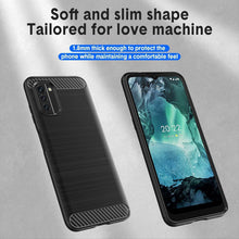 Nokia G60 / G60 5G Case Carbon Fibre Gel Cover Ultra Slim Shockproof