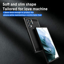 Samsung Galaxy S22 5G Case Carbon Gel Cover Ultra Slim Shockproof