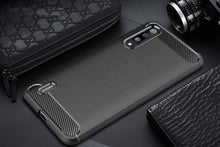 Xiaomi Mi A3 Case Carbon Fibre Gel Cover Ultra Slim Shockproof