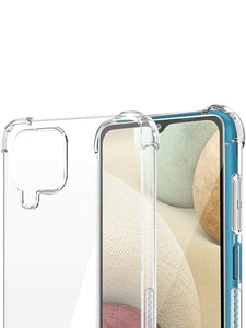 Samsung Galaxy M12 Case Clear Silicone Slim Shockproof Gel Cover