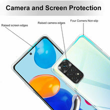 Xiaomi Redmi Note 11S Case Clear Silicone Ultra Slim Gel Cover 6.43"