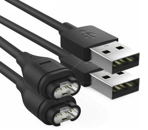 3 Pack Various Garmin Forerunner Fenix USB Charging Data Cable Charger
