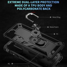Phone Case Samsung Galaxy S23+ Plus Kickstand Shockproof Ring Phone Cover