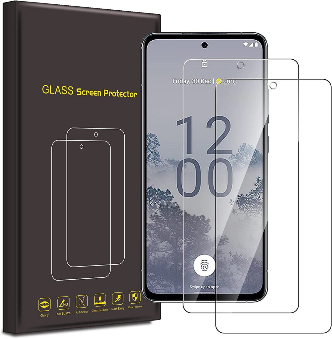 (2 Pack) Tempered Glass Screen Protector Nokia X30 / X30 5G