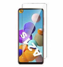 Samsung Galaxy A21s Case Kickstand Cover & Glass Screen Protector