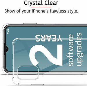 Nokia G21 Case Clear Shockproof & Glass Screen Protector