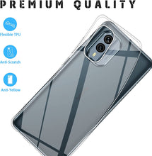 Nokia X30 / X30 5G Case, Slim Clear Silicone Shockproof  Gel Phone Cover