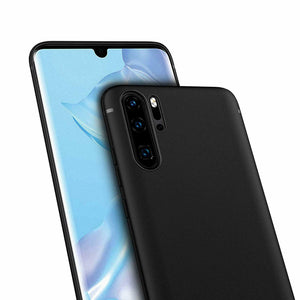 Huawei P30 Pro New Edition Case Slim Soft Silicone Gel Cover - Matte Black