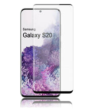Samsung Galaxy S20 Case Slim Gel Cover & Full Glass Screen Protector