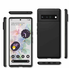 Google Pixel 6 Pro 5G Case Slim Silicone Cover & Glass Screen Protector