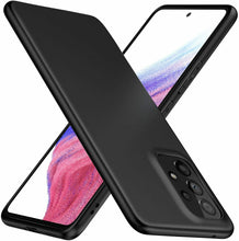 Samsung Galaxy A53 5G Case Slim Soft Silicone Gel Cover - Matte Black