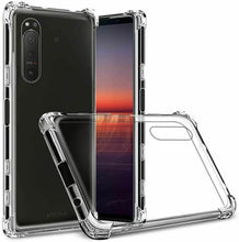 Sony Xperia 5 III Case Clear Shockproof Cover & Glass Screen Protector