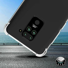 Xiaomi Redmi Note 9 Case Clear Shockproof Cover &Glass Screen Protector