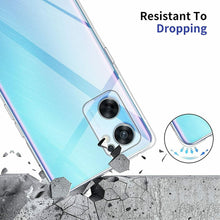 Oppo Find X5 Lite Case Clear Gel Cover & Glass Screen Protector
