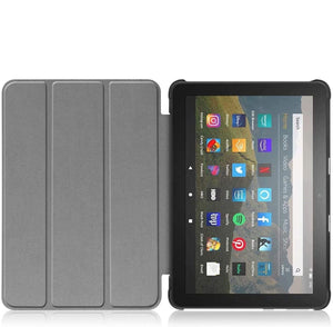 AMAZON Fire HD 8 Tablet Smart Case Stand Cover &Glass Screen Protector