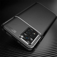 Xiaomi Redmi 10 Case Carbon Slim Cover & Glass Screen Protector