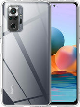 Xiaomi Redmi Note 10 Pro Max Case Clear Gel Cover & Glass Screen Protector