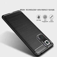 Xiaomi Redmi Note 10T 5G Case Carbon Gel Cover Ultra Slim Shockproof