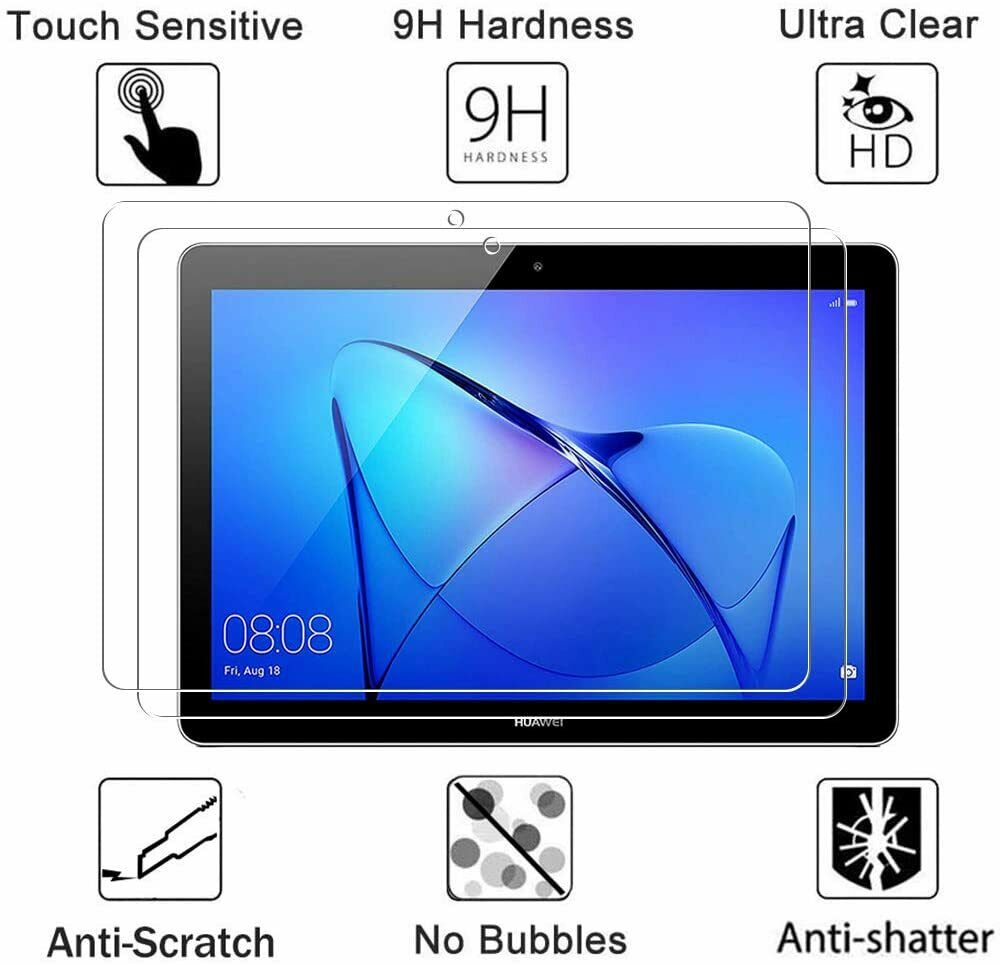 (2 Pack) Huawei MediaPad T3 10 Glass Screen Protector 9.6"
