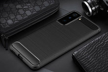 Samsung Galaxy S21+ (Plus) / 5G Case Carbon Gel Cover Ultra Slim Shockproof